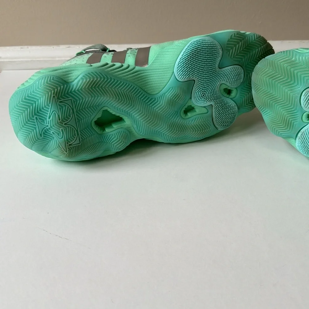 ADIDAS TRAE YOUNG 3 IF5591 BASKETBALL SHOES MINT/SILVER GREEN - Size 10.5 - Picture 7 of 12